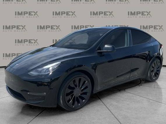 TESLA MODEL Y 2022 7SAYGDEF9NF516484 image